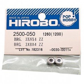 HIROBO 2500-050 Bearing 3x8x4 ZZ