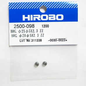 HIROBO 2500-098 BRG.Ø2XØ5X2.3 ZZ 