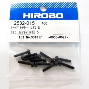 HIROBO 2532-015 Cap Screw M3X15