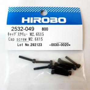 HIROBO 2532-049 Cap Screw M2.6 x 15