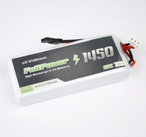 FullPower Batteria RX LiFe 2S 1450 mAh 35C V2 - JR