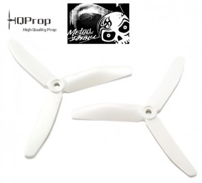 HQProp 5X4X3 CCW WHITE METALL DANNY (pack of 2)
