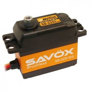 Savox SB-2251SG Speed & Torque 6.0V Brushless SAXSB-2251SG