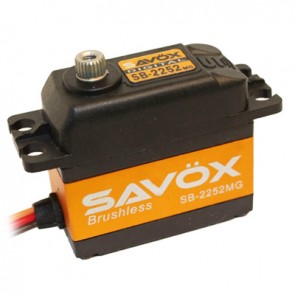 Savox SB-2252MG Ultra Speed 6.0V Brushless SAXSB-2252MG