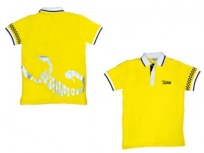 SC-PYELLOW-XL Scorpion Polo Shirt (Yellow-XL)