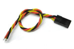 22AWG JR Twisted Servo Wire L=250mm BIZ-BCA064