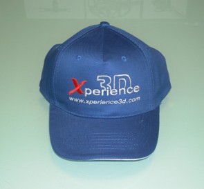 CAP13 Cappellino  Ricamato Xperience colore Blu