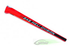 Carbon fiber tail boom - RED - Goblin 700 H0118-S