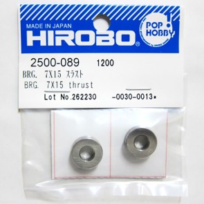 Hirobo 2500-089 BRG. THRUST 7MM x 15