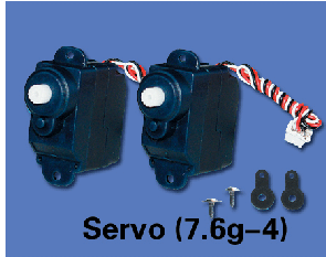 HM-5G4Q3-Z-18 Servo 2pcs (N.2 pezzi con squadrette)