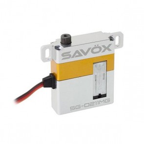 Servocomando alare Savox SG-0211MG digitale con ingranaggi in metallo