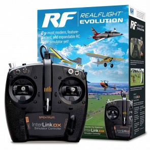Simulatore di volo RC RealFlight Evolution con controller InterLink DX