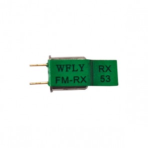 Wfly Receiver Micro Crystal 40MHz Dual Conversion FM RX53 40.695