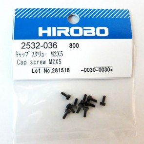 HIROBO 2532-036 Cap Screw M2X5