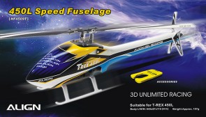 HF4509 450L Speed Fuselage - White & Blue