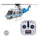 GOOSKY E2 GPS RC Elicottero Scala 1:35 UH-1Y 2.4G 6CH RTF Blu/Bianco MODE 2