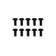 GT020110 Screw set - M2X5