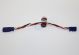 Futaba 15cm servo extension cable with ferrite CW126