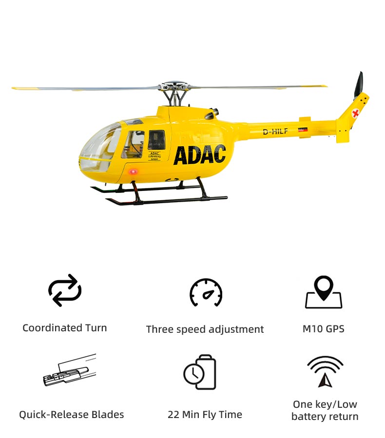 FlyWing BO-105 Adac