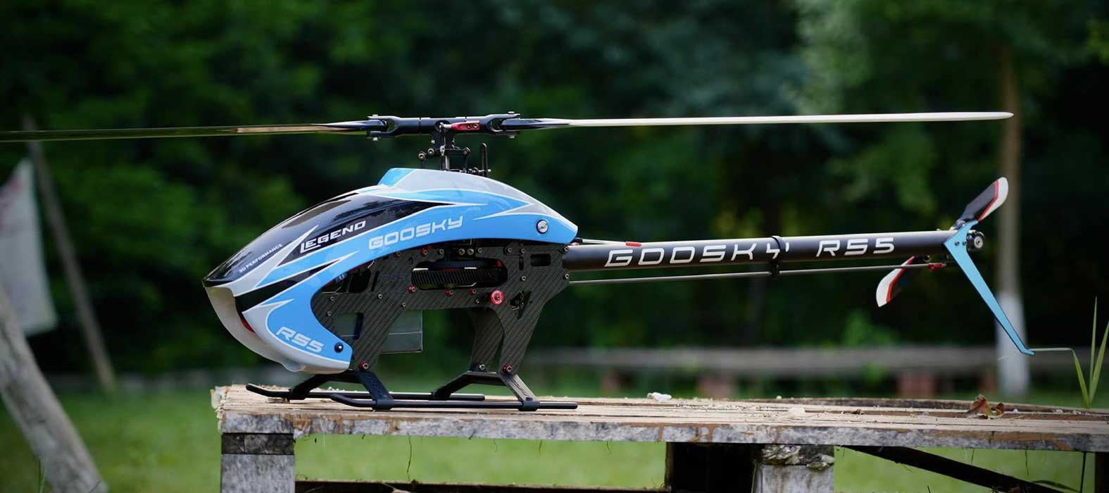 Elicottero Goosky RS5 Kit con pale