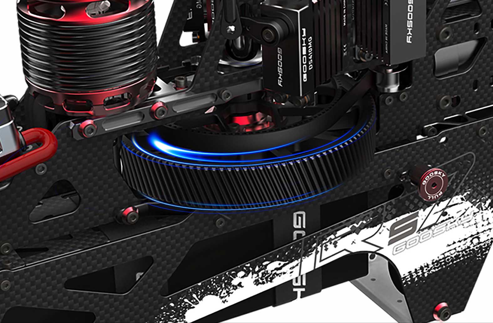 RS7 Ultra Elicottero Goosky RS7 ULTRA Kit con Pale RS7 Ultra Elicottero Goosky RS7 ULTRA Kit con Pale