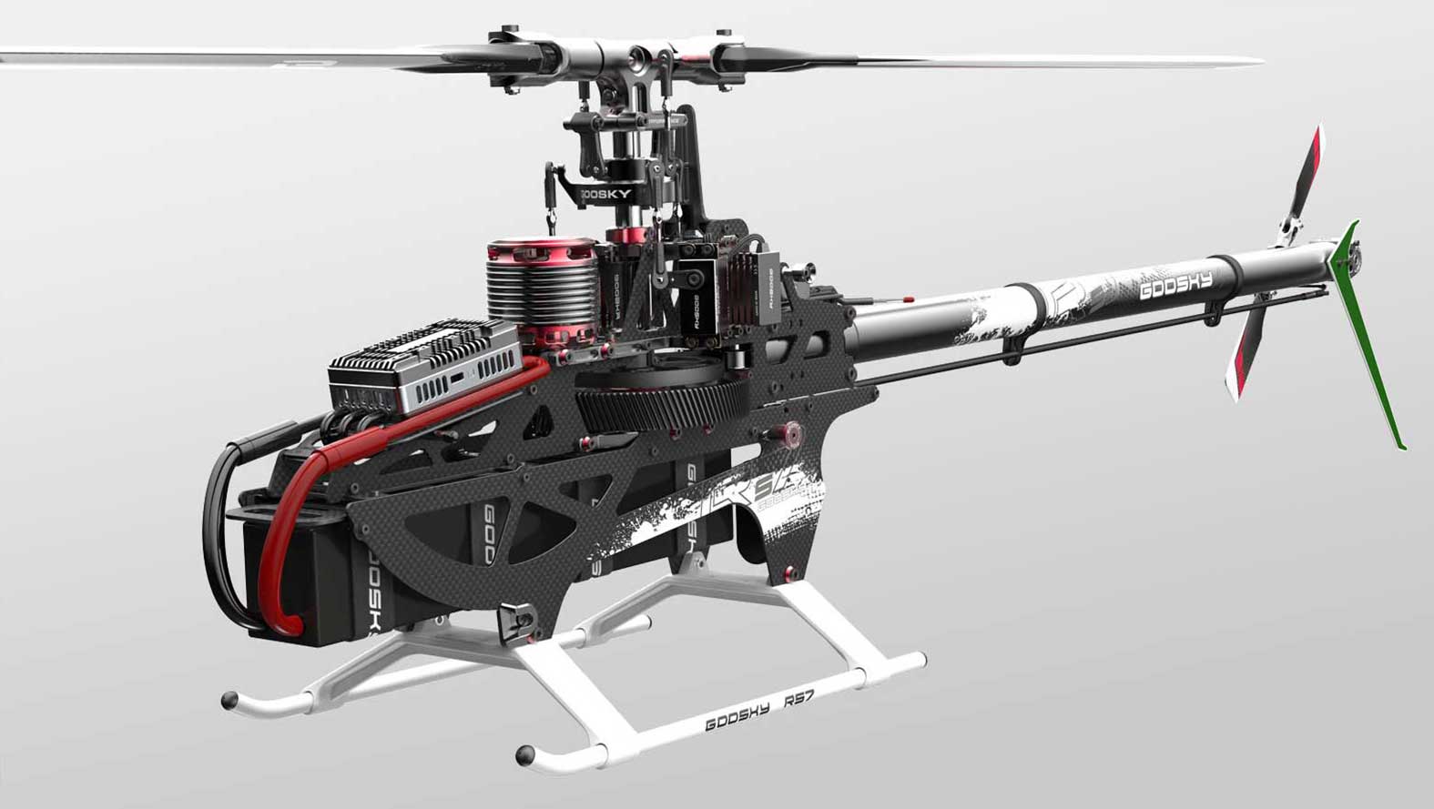 RS7 Ultra Elicottero Goosky RS7 ULTRA Kit con Pale RS7 Ultra Elicottero Goosky RS7 ULTRA Kit con Pale